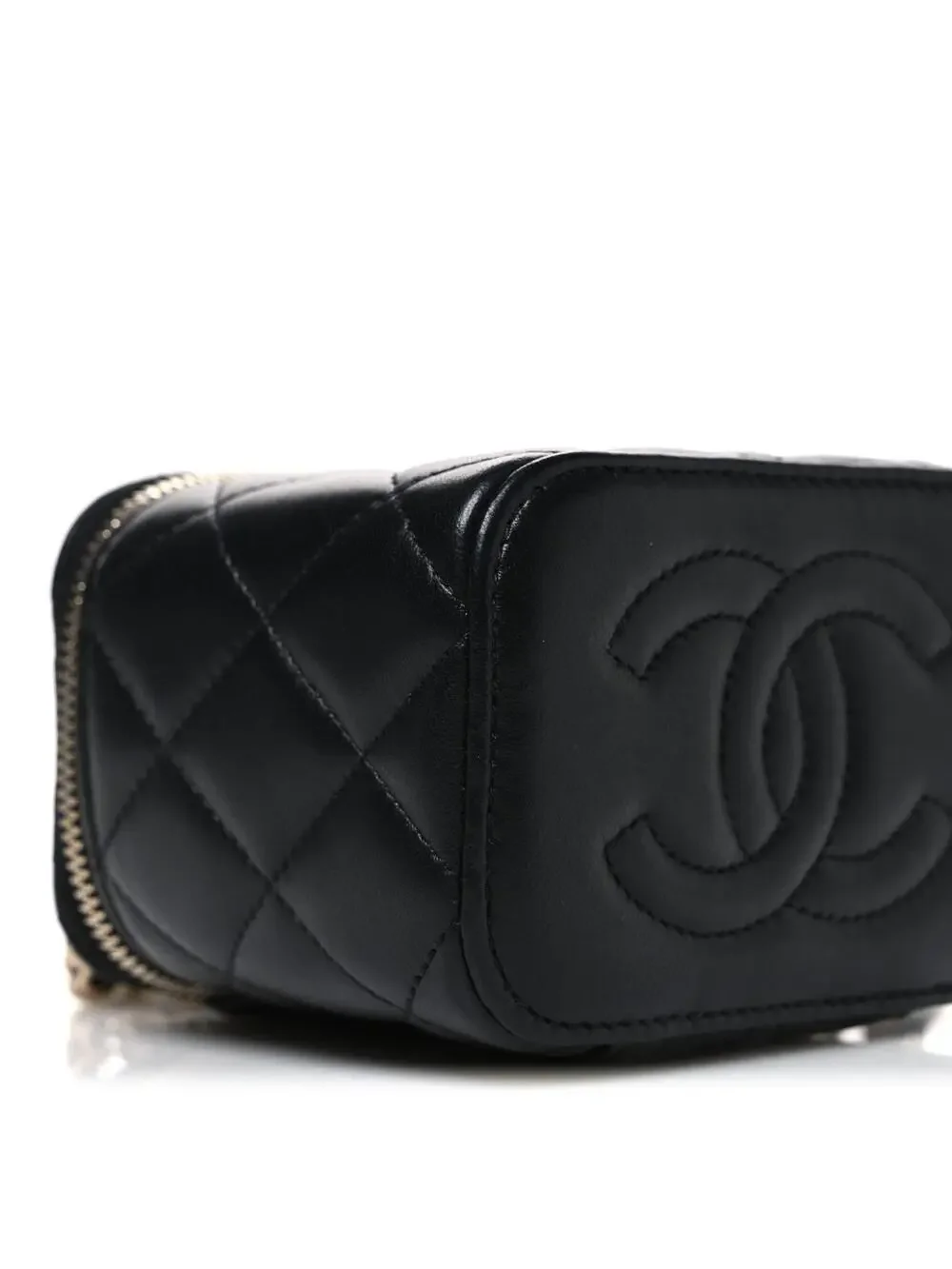 Chanel Lambskin Quilted Top Handle Mini #341077C29B